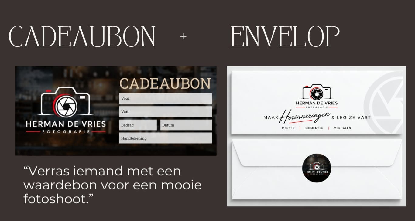 Cadeaubon & envelop
