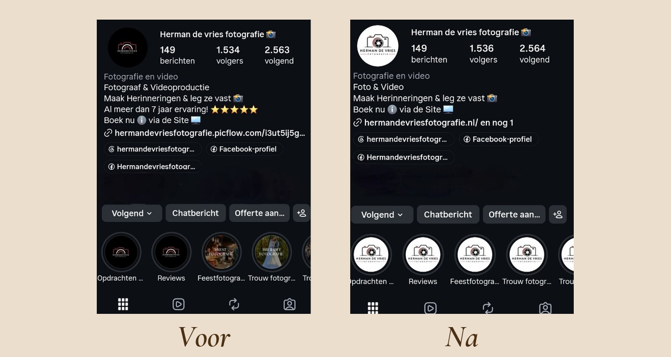 Nieuwe huisstijl
